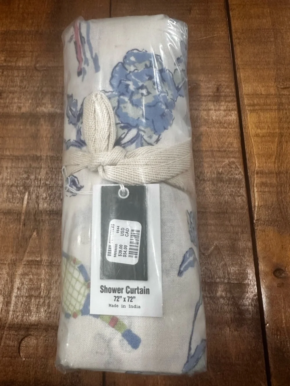 Urban Outfitters Preppy Toile Shower Curtain